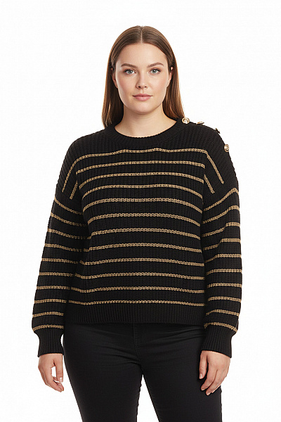 Dámský Svetr Černý Outlet