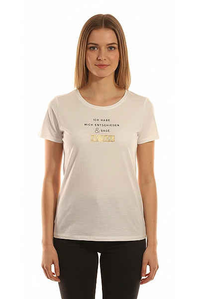 BETTY BARCLAY Dámské Tričko S Potiskem Bílé