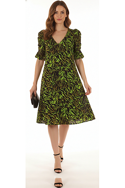 Mama Licious Šaty Barevné Second Hand Vel. XS