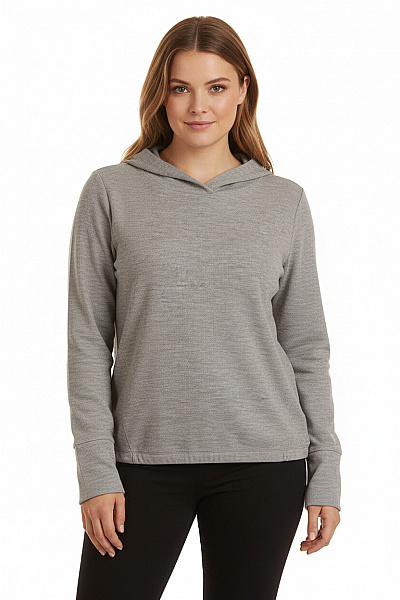  Dámský Pulovr Polyesterový Šedý