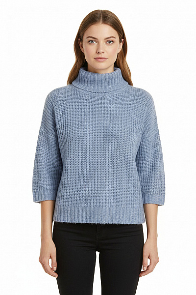 Dámský Svetr Modrý Outlet