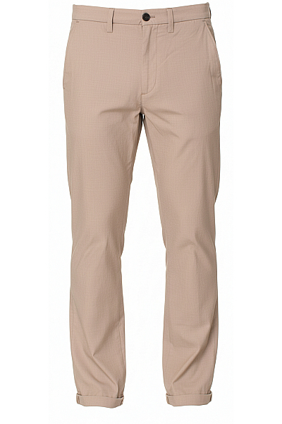 JACK & JONES Společenské Pánské Kalhoty Béžové