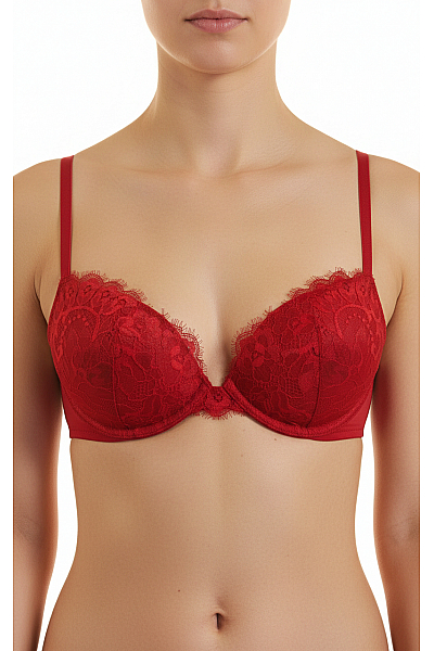 La Senza  Podprsenka Polyesterová Červená Outlet