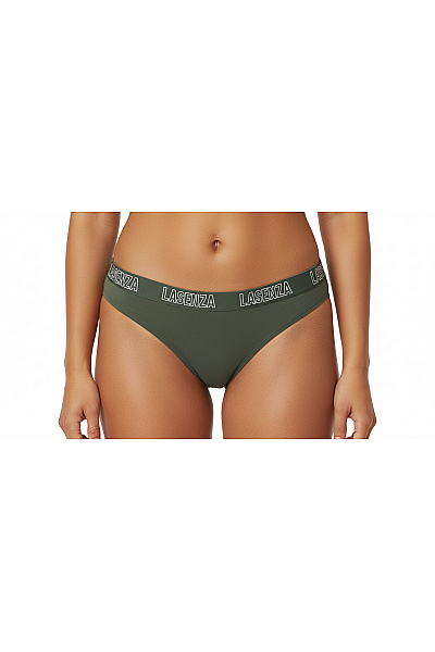 La Senza Dámské Kalhotky Zelené Outlet Vel. L