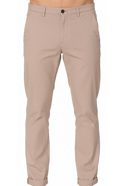Pánské Kalhoty Hnědé JACK & JONES Outlet Vel. 34/32