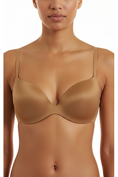 La Senza  Podprsenka Polyamidová Hnědá Outlet