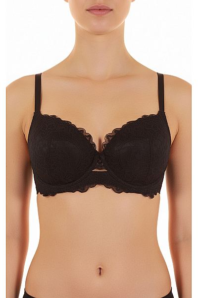 La Senza Dámské Podprsenka Černá Outlet