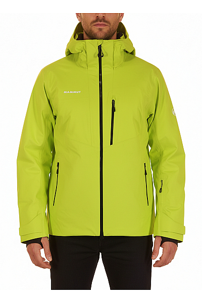 Pánská Bunda Zelená MAMMUT Outlet Vel. L
