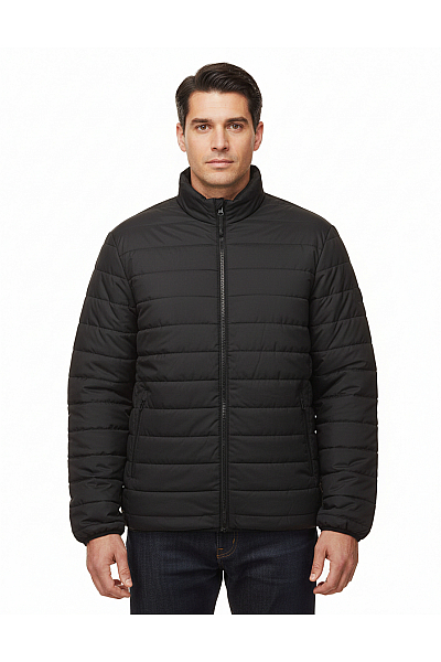 JACK & JONES Prošívaná Pánská Bunda Černá Vel. XL