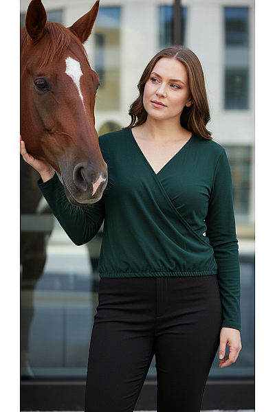 Halenka Zelená Vel. XL