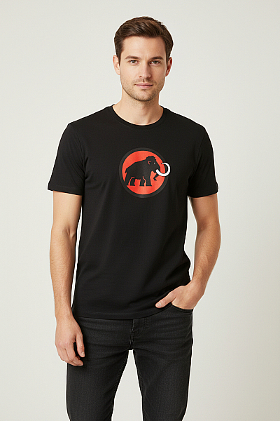 MAMMUT Pánské Tričko Černé
