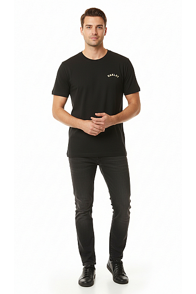 Pánské Tričko S Potiskem Černé OAKLEY Vel. M