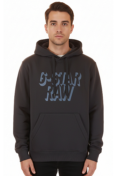 G-Star Pánská Mikina Modrá Outlet