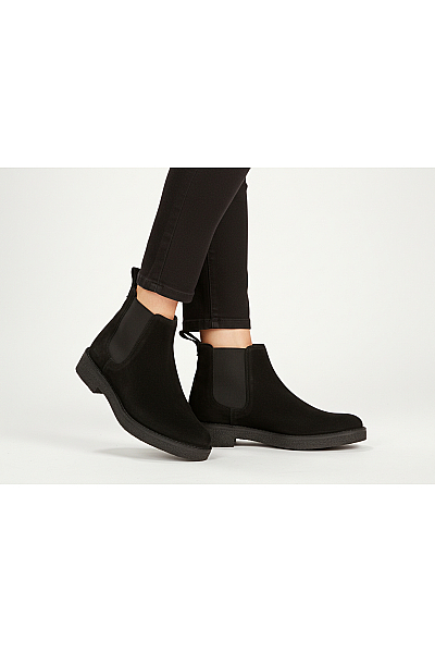 Pánské Kotníkové Boty Černé Clarks Outlet Vel. 43