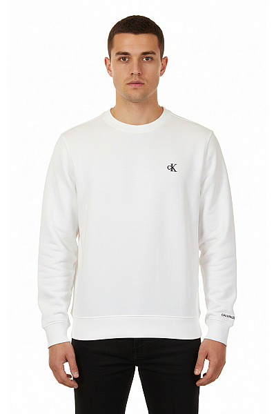 Pánská Mikina Bílá Calvin Klein