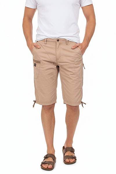 Angelo Litrico Pánské Kraťasy S Kapsami Béžové Vel. 50