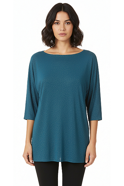 Halenka Modrá Nife Outlet Vel. 44