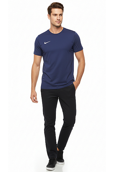Pánské Tričko Modré Nike Outlet Vel. XL