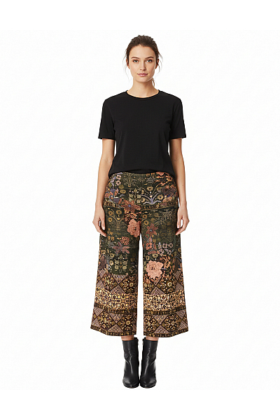 DESIGUAL Dámské Kalhoty Barevné Vel. XL