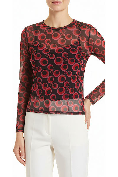 DESIGUAL Dámské Tričko Růžové Outlet Vel. XL