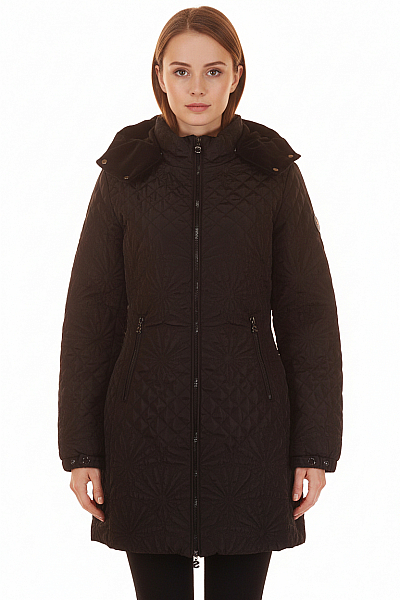 DESIGUAL Zimní Dámská Bunda Černá Vel. 36