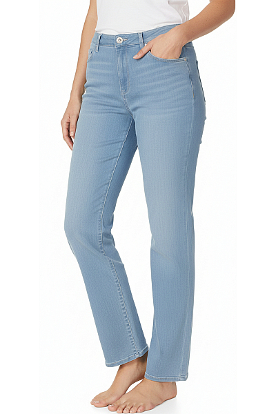 Bootcut Dámské Džíny Modré BRAX Outlet Vel. 48