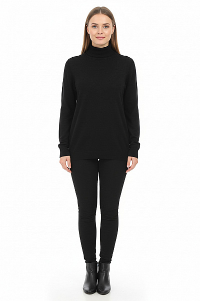 Dámský Svetr Černý OBJECT Second Hand Vel. XL