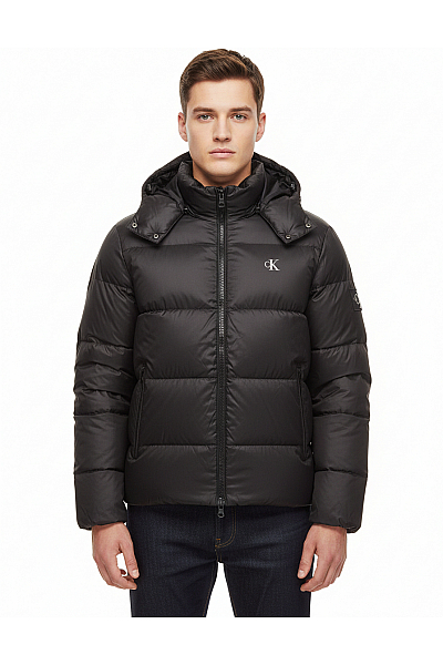 Calvin Klein Zimní Pánská Bunda Černá Vel. XL