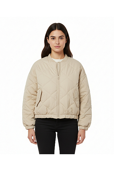 VERO MODA Dámská Bunda Béžová Second hand Vel. XL