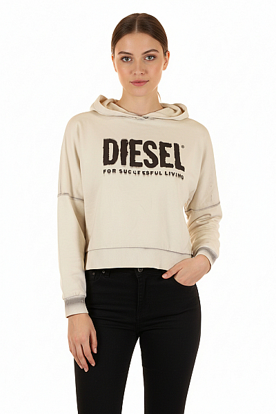 DIESEL Dámská Mikina Bez Zapínání Modrá Second Hand