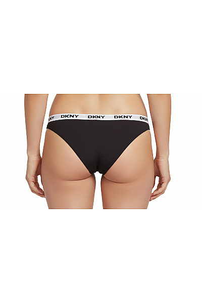 Donna Karan Dámské Kalhotky Černobílé Vel. XL