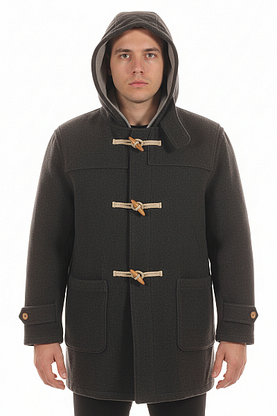 Hugo Boss Pánský Kabát Vlněný Šedý Second Hand