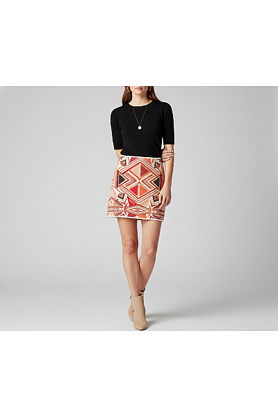 Sukně Barevná Topshop Second Hand Vel.  38