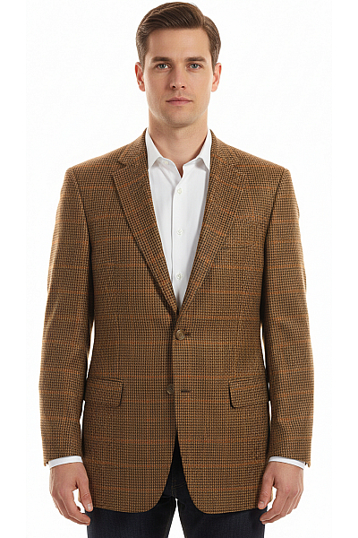 Pánské Volnočasové Sako Vlněné Barevné Paul Smith Vel. 56