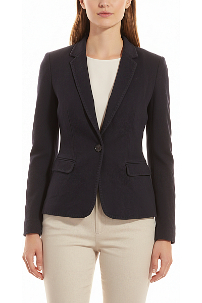 Massimo Dutti Dámské Sako Modré Vel.  38