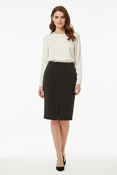 Sukně Černá TAIFUN Vel. 42