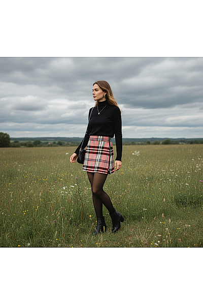  Sukně áčková Barevná Topshop Vel. 36
