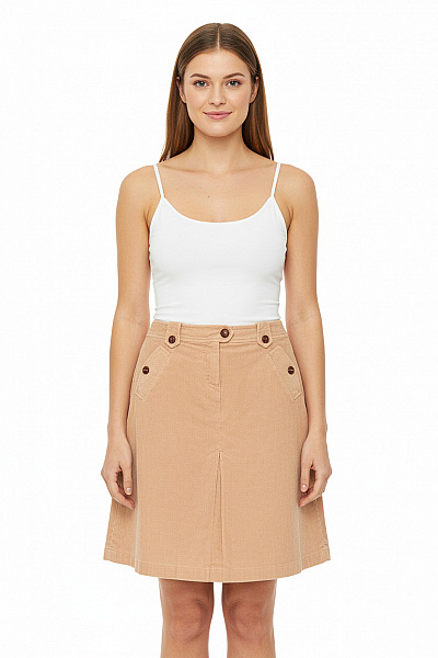 HALLHUBER  Sukně áčková Béžová Vel. 42