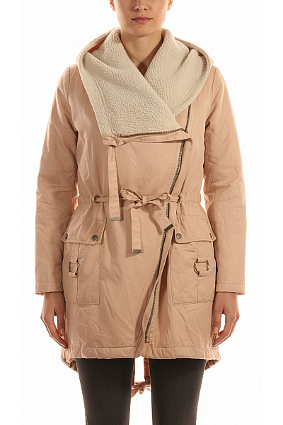 Asos Dámská Přechodné Bundy Růžová Second Hand Vel. 36