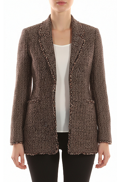 Massimo Dutti Krátký Dámský Kabát Barevný Vel.  38