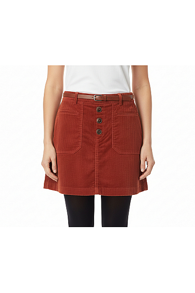 Sukně Hnědá ZARA Second Hand Vel. XS