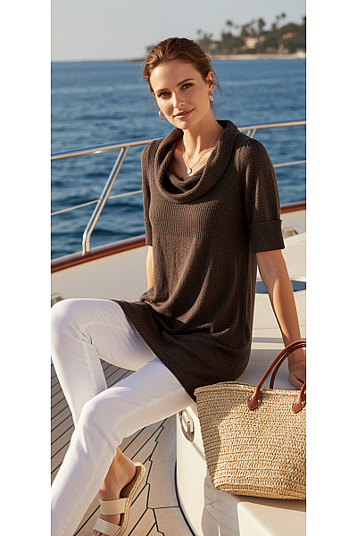 River Island Pletené šaty Šedé Vel. 32