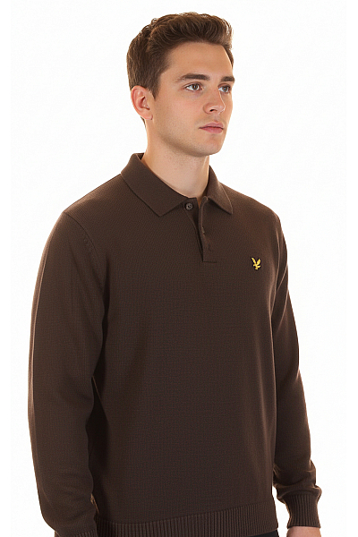 Pánský Pulovr Zelený Lyle & Scott Second Hand Vel.  M