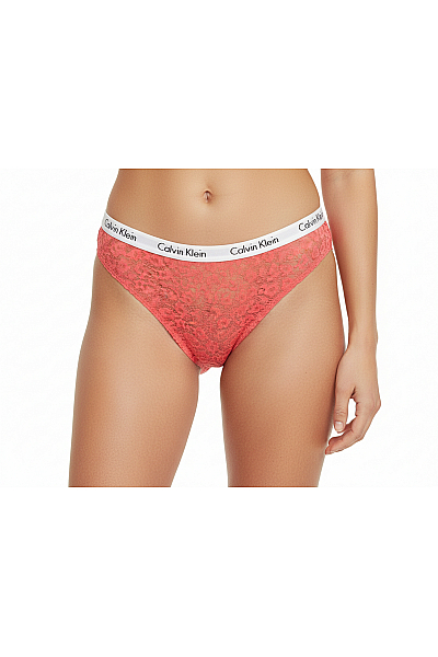 Calvin Klein Dámské Kalhotky Červené Vel. M