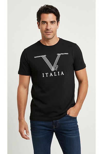 Pánské Tričko Černé VERSACE Vel.  XL