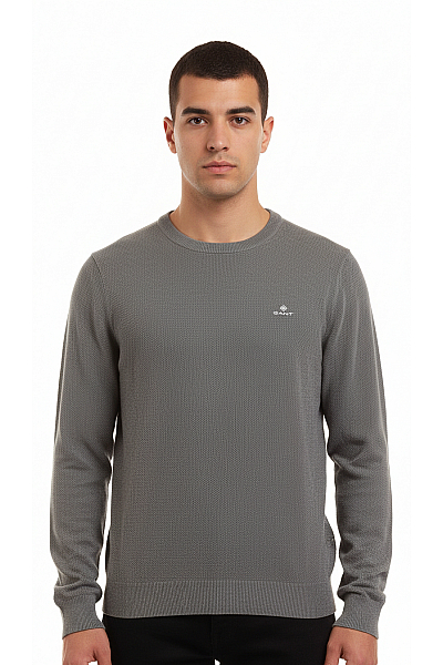 GANT Pánský Svetr Šedý Second Hand Vel. XL