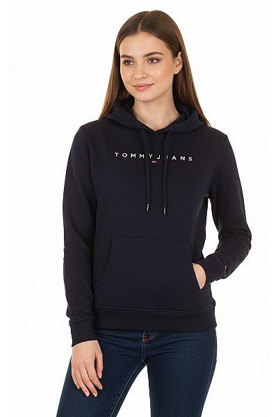 TOMMY HILFIGER Dámská Mikina Bez Zapínání Modrá Vel. M
