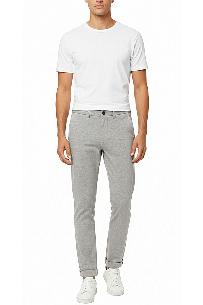 TOMMY HILFIGER Pánské Chino Kalhoty Šedé Vel. 29/30