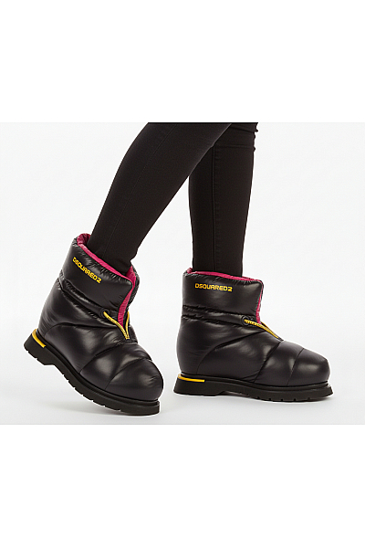 Dsquared2 Pánské Boty Černé Second Hand Vel. 43