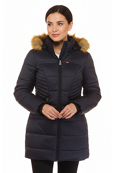 Geographical Norway Zimní Dámská Bunda Modrá